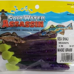 Lures & Bait SaltWater Assassin Sea Shad Magic Grass 4