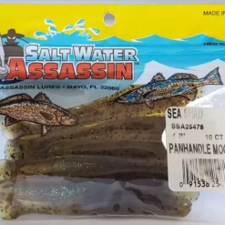 SaltWater Assassin Sea Shad Panhandle Moon 4" 10pk