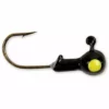 Hooks/Jig Heads Sea Striker Got-Cha Round Jig Heads Black 1/8oz 10pk