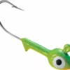 Sea Striker Got-Cha Jig Heads Chartreuse/Lime/Orange 1/4oz 7pk