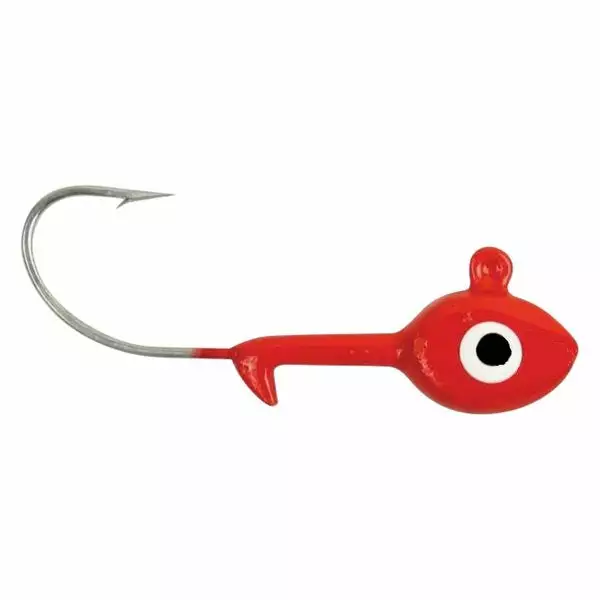 Sea Striker Got-Cha Jig Heads Red 1/2oz 10pk 3 Sea Striker Got-Cha Jig Heads Red 1/2oz 10pk