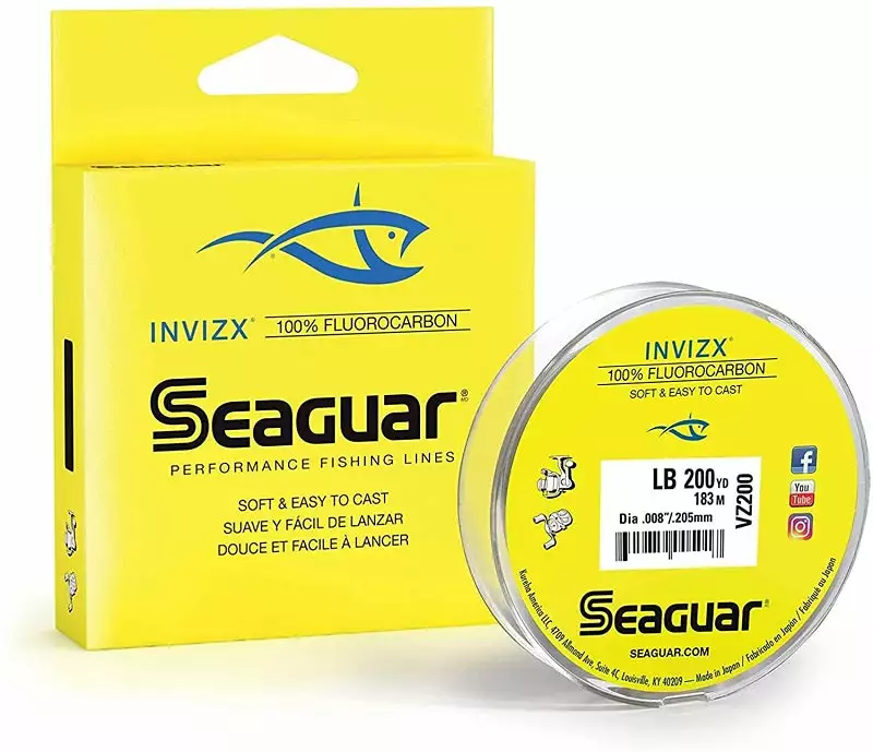 Seaguar Inviz X Fluorcarbon Leaders 3 Seaguar Inviz X Fluorcarbon Leaders