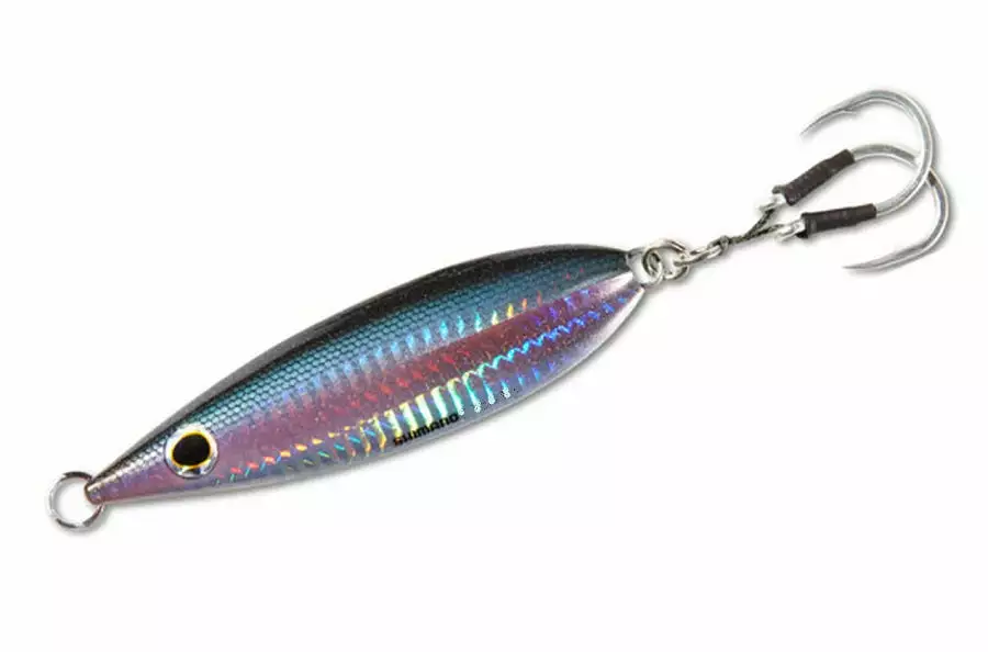 Shimano Flat-Fall Butterfly Jigs Black Anchovy BFLFF200AV 3 Shimano Flat-Fall Butterfly Jigs Black Anchovy BFLFF200AV