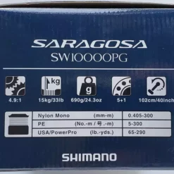 Reels Shimano Saragosa SRG10000SWAPG Spinning Reel 13 Reels Shimano Saragosa SRG10000SWAPG Spinning Reel