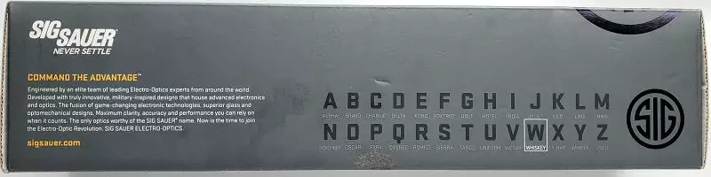 Sig Sauer Whiskey3 Scope 3-9 X 40mm SOW33204 8 Sig Sauer Whiskey3 Scope 3-9 X 40mm SOW33204