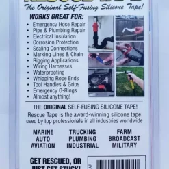Marine Silicone Rescue Tape Clear