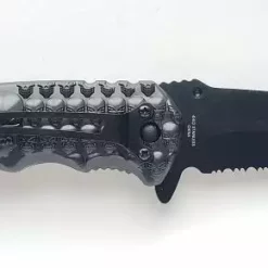 Knives And Tools Sona Skull Folding Pocket Knife T273843