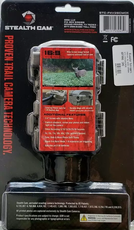 Stealth Cam Prevue 26 Infrared Trail Camera Kit PXV26 4 Stealth Cam Prevue 26 Infrared Trail Camera Kit PXV26