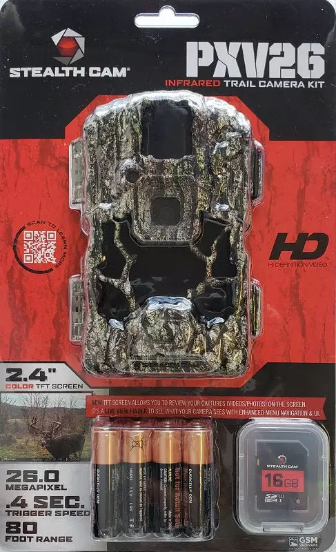 Stealth Cam Prevue 26 Infrared Trail Camera Kit PXV26 3 Stealth Cam Prevue 26 Infrared Trail Camera Kit PXV26