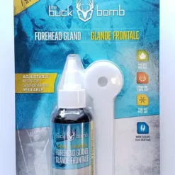 Game Scents & Covers The Buck Bomb Synthetic Forehead Gland Liquid 2oz W/ Wicks 200045C