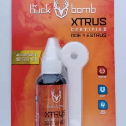 Game Scents & Covers The Buck Bomb XTRUS Certified Doe N Estrus 2oz W/ Wicks 200044