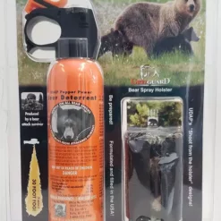 UDAP Bear Spray With Griz Guard Holster 12SO RV And Camping