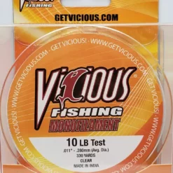 Vicious Monofilament Fishing Line 10lb 330yds VMCL10 Line/Leaders