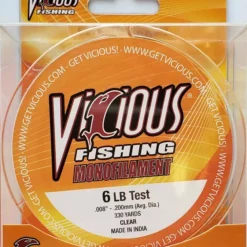 Vicious Monofilament Fishing Line 6lb 330yds VMCL6