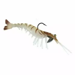 Lures & Bait Vudu Jumbo Shrimp Brown 4" 2pk