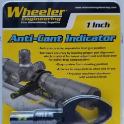 Wheeler Engineering Anti Cant Indicator 1-Inch Hunting