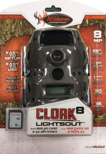Wildgame Innovations Wildgame Cloak 8 Lightsout Trail Camera K8B2DE2 3 Wildgame Innovations Wildgame Cloak 8 Lightsout Trail Camera K8B2DE2
