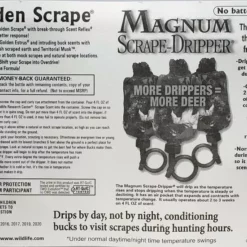 Wildlife Research Magnum Scrape-Dripper With Golden Scrape Scent 386