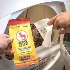 Wildlife Research Scent Killer Dryer Sheets Autumn Formula 12pk 580