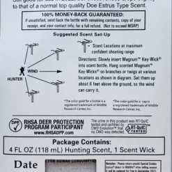 Wildlife Research Special Golden Estrus 4oz 405-4 Hunting