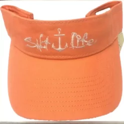Salt Life Women's Visor Signature Anchor SLG242 Papaya