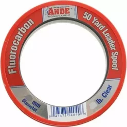 Line/Leaders Ande Fluorocarbon Leader Clear 50yds 15-80lb 7 Line/Leaders Ande Fluorocarbon Leader Clear 50yds 15-80lb