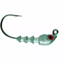 Bass Assassin Lead/Red Eye Jighead 1/16oz 4ct JA05001 Hooks/Jig Heads