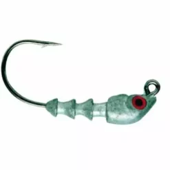 Hooks/Jig Heads Bass Assassin Lead/Red Eye Jighead 1/8oz 4ct JA06001