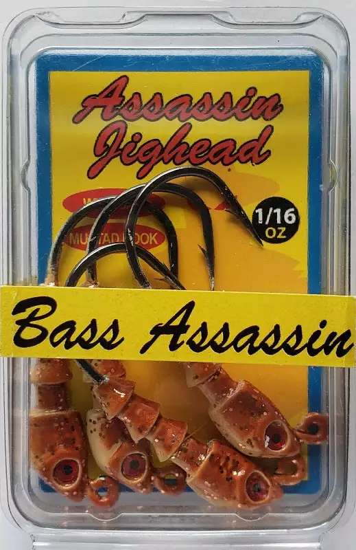 Bass Assassin New Penny Jighead 1/16oz 4ct JA05011 3 Bass Assassin New Penny Jighead 1/16oz 4ct JA05011