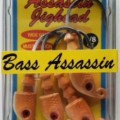 Hooks/Jig Heads Bass Assassin New Penny Jighead 1/8oz 4ct JA06011