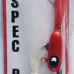 Bett's Betts Spec Rig Magnum 1/4 Oz White/Red Lures & Bait