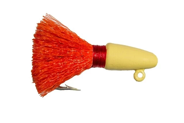 Lures & Bait BOONE Pompano Jig Cream/Orange 1/2oz 3pk 3 Lures & Bait BOONE Pompano Jig Cream/Orange 1/2oz 3pk