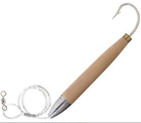 Lures & Bait BOONE Woody Plug 4" Natural RIG-03097 3 Lures & Bait BOONE Woody Plug 4" Natural RIG-03097