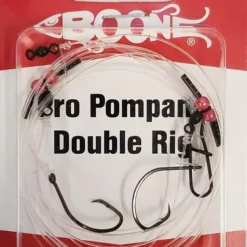 BOONE Pro Pompano Double Rig TT-00493 Line/Leaders