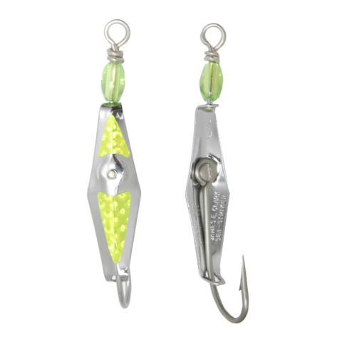 Lures & Bait Clarkspoon Flashspoon Chartreuse 2.5in 1pk 3 Lures & Bait Clarkspoon Flashspoon Chartreuse 2.5in 1pk