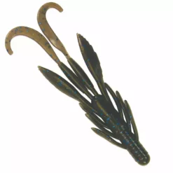 Culprit Incredi-Slim Black Blue Flake 3-1/2" 8pk Lures & Bait