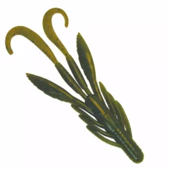 Culprit Incredi-Slim Green Pumpkin Blue Flake 3-1/2" 8pk Lures & Bait