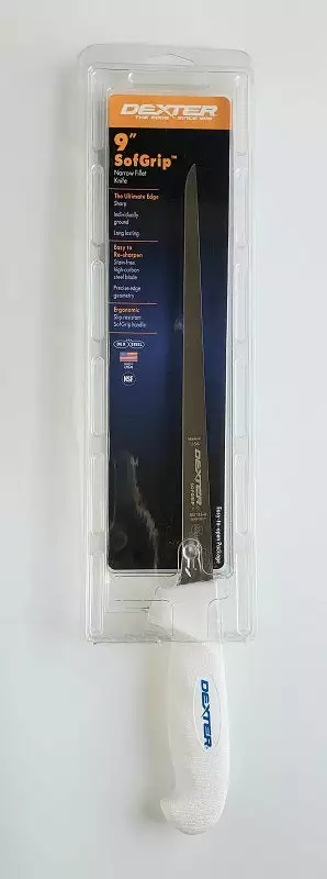 Dexter Russell Knives And Tools Dexter SofGrip 9" Narrow Fillet Knife SG133-9PCP 4 Dexter Russell Knives And Tools Dexter SofGrip 9" Narrow Fillet Knife SG133-9PCP