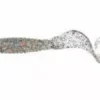 Sea Striker Got-Cha Curltail Grub Clear/Silver Flake 4" 20pk 1 Sea Striker Got-Cha Curltail Grub Clear/Silver Flake 4" 20pk