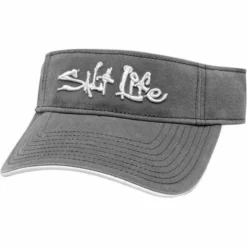 Salt Life Signature Logo Visor Grey SLM215