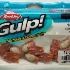 Lures & Bait Berkley Gulp! Sand Crab Flea New Penny 1" 12pk 5 Lures & Bait Berkley Gulp! Sand Crab Flea New Penny 1