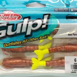 Berkley Gulp! Shrimp New Penny/Chartreuse 3