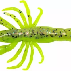 Berkley Gulp! Ghost Shrimp Chartreuse Belly 3" 7pk Lures & Bait