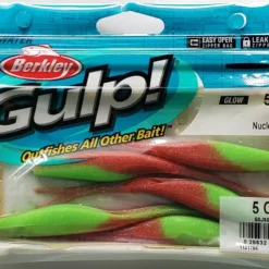 Berkley Gulp! Jerk Shad Nuclear Chicken 5" 5pk