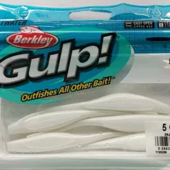 Berkley Gulp! Jerk Shad White 5" 5pk