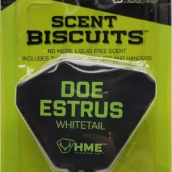 HME Products Hunting HME Scent Biscuit Doe Estrus Whitetail Scent 3 Pack HME-WAF-EST