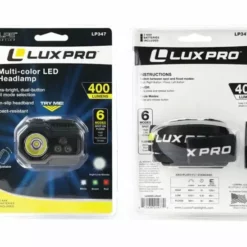 Lux-Pro Ultra-Bright LED Headlamp 400 Lumens LP347 13 Lux-Pro Ultra-Bright LED Headlamp 400 Lumens LP347
