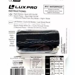 Lux-Pro LP720 HP Rechargeable LED Headlamp 208 Lumens 9 Lux-Pro LP720 HP Rechargeable LED Headlamp 208 Lumens
