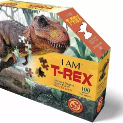 Beach & Home Madd Capp Puzzles 100 Piece I Am T. Rex