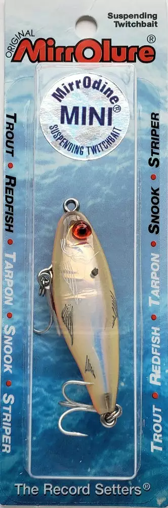 MirrOlure MirrOdine Mini Suspending Twitchbait 14MR-BNSBO 4 MirrOlure MirrOdine Mini Suspending Twitchbait 14MR-BNSBO